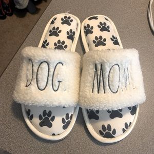 Rae Dunn house shoes size 7/8 worn once